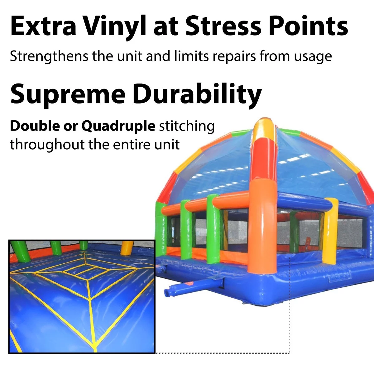 TentandTable Commercial Inflatable Bounce House - Bubba Big Bounce House