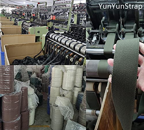 3 inch Webbing for Lawn Chair, Black Heavy Duty Polypropylene Webbing Strap