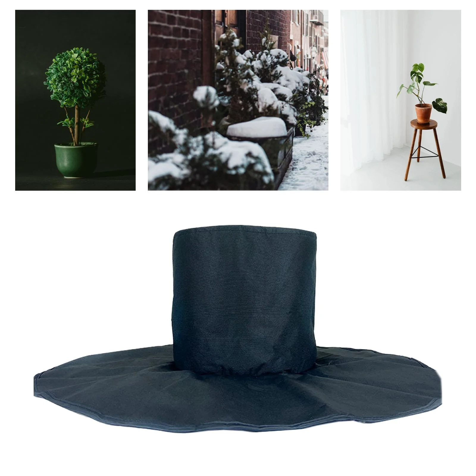Plant Winter Protection Cover Black Anti Frost Plant Cover Freeze Protection