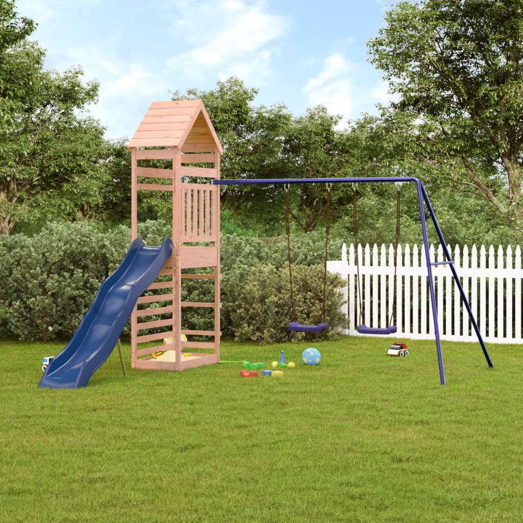 Anself Playset Solid Wood