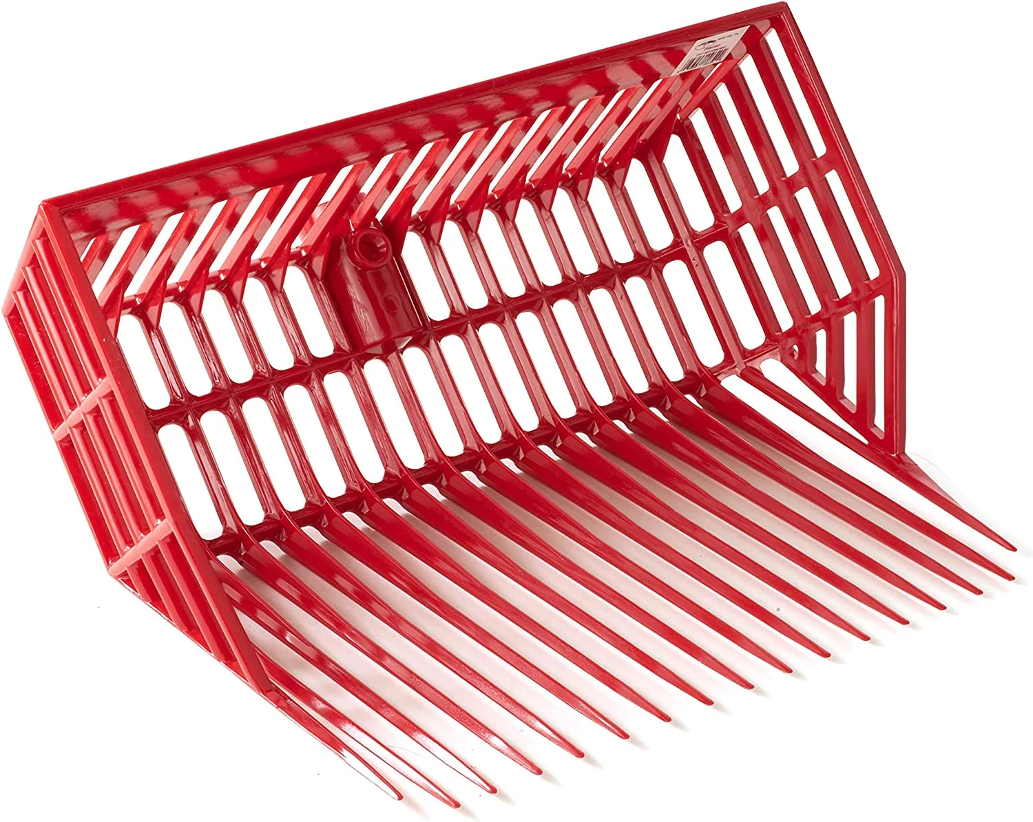 Pitch Fork Head (Red) Durable Polycarbonate Stable Fork Head with Basket Design (13 in Tines) (Item No. DP201RED)