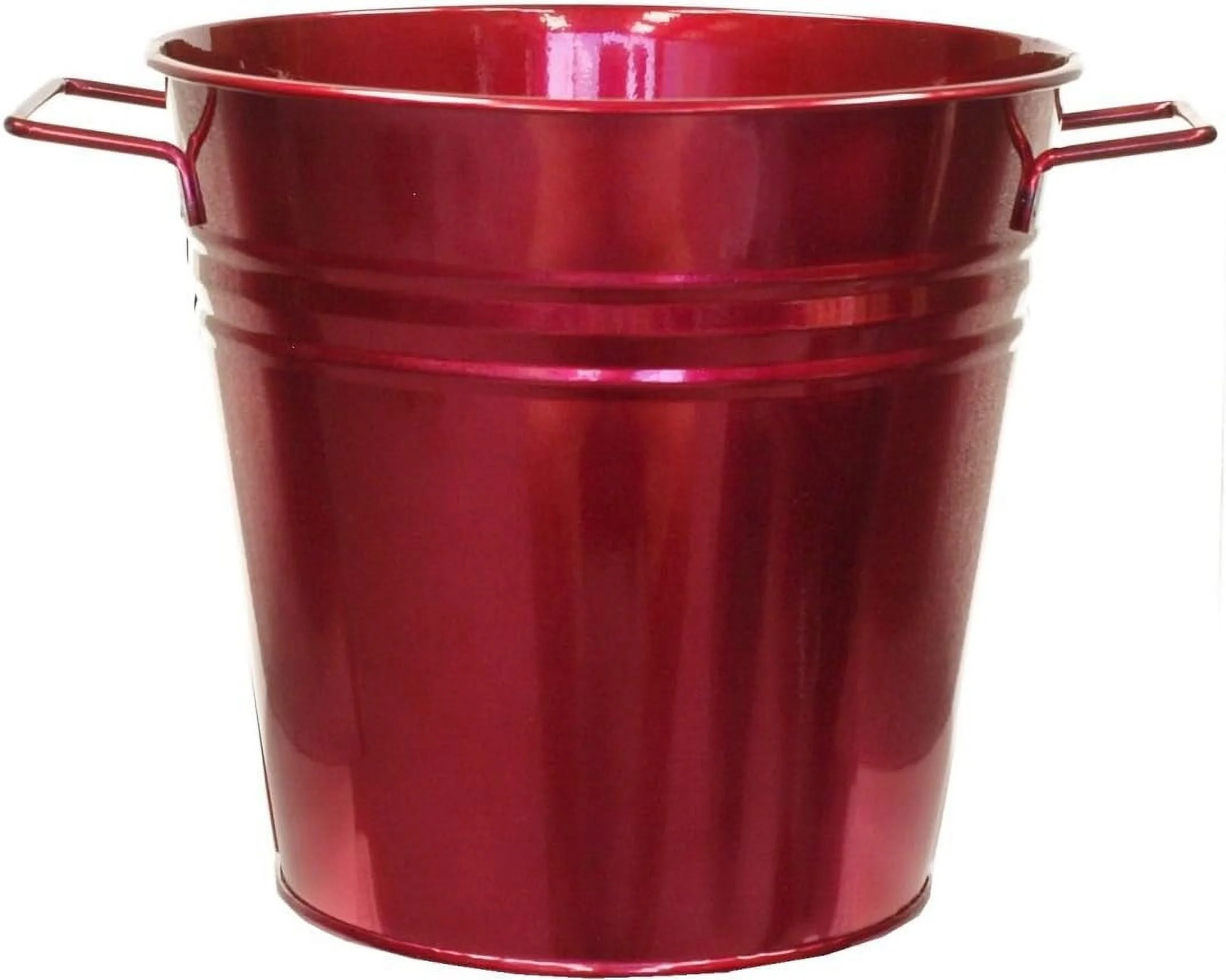 6051E GA Enameled Galvanized, Indoor, Outdoor Metal Planter, 9