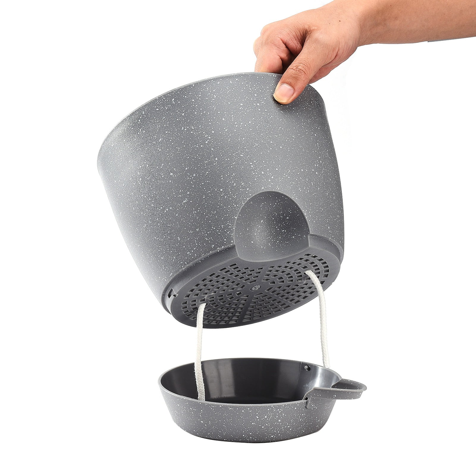 Verdant Touch Self Watering Planter Pots Self Absorbing Planters Self Watering Planters Indoor Plastic Planters Planting Pots