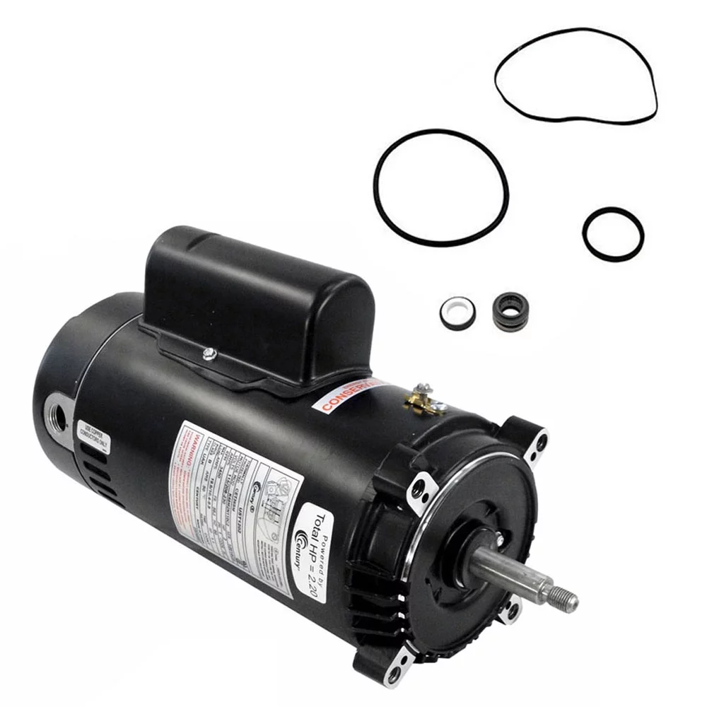 Puri Tech Replacement Motor Kit for Hayward Super II 2HP SP3015X20AZ AO Smith UST1202 Motor w/ GO-KIT-2