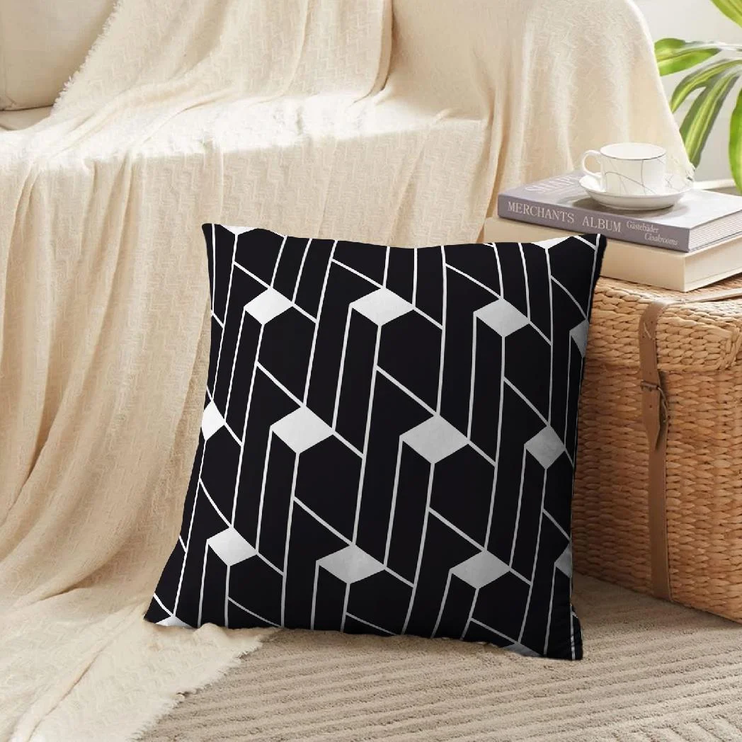 LALILO Throw Pillow Covers Striped Geometric Straight Lines Cushion Cover 18