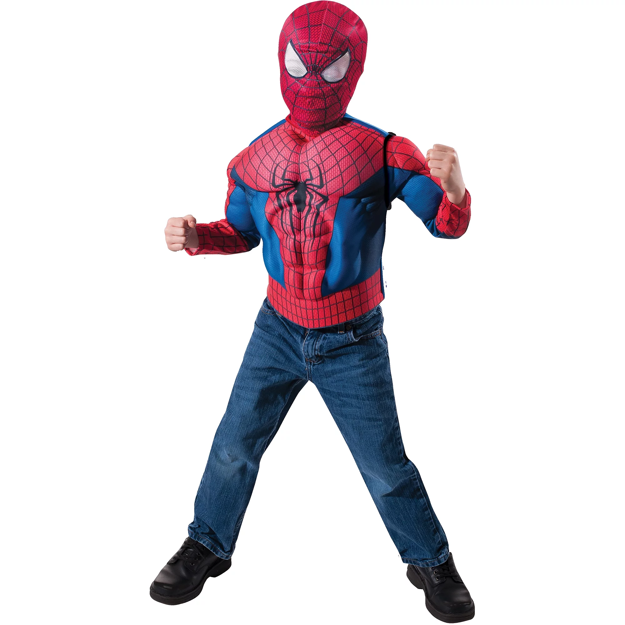 Spider Man Boy's Halloween Fancy-Dress Costume for Child, S (4-6)