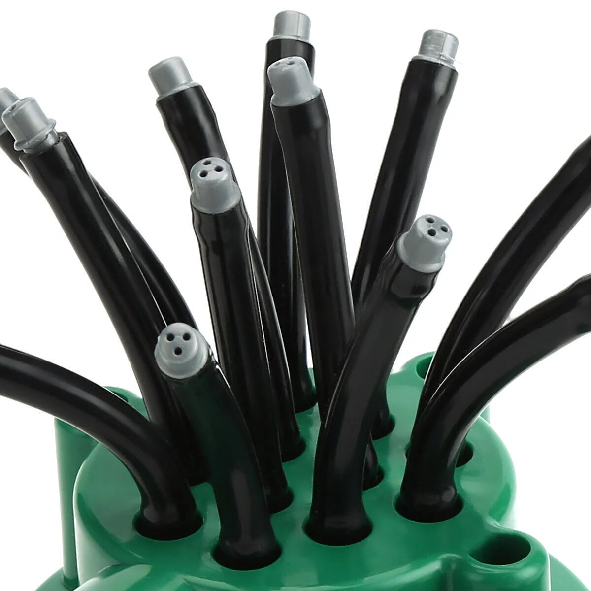 Harnent 360° Flexible 12 Tubes Garden Yard Lawn Water Sprinkler Watering Sprayer System