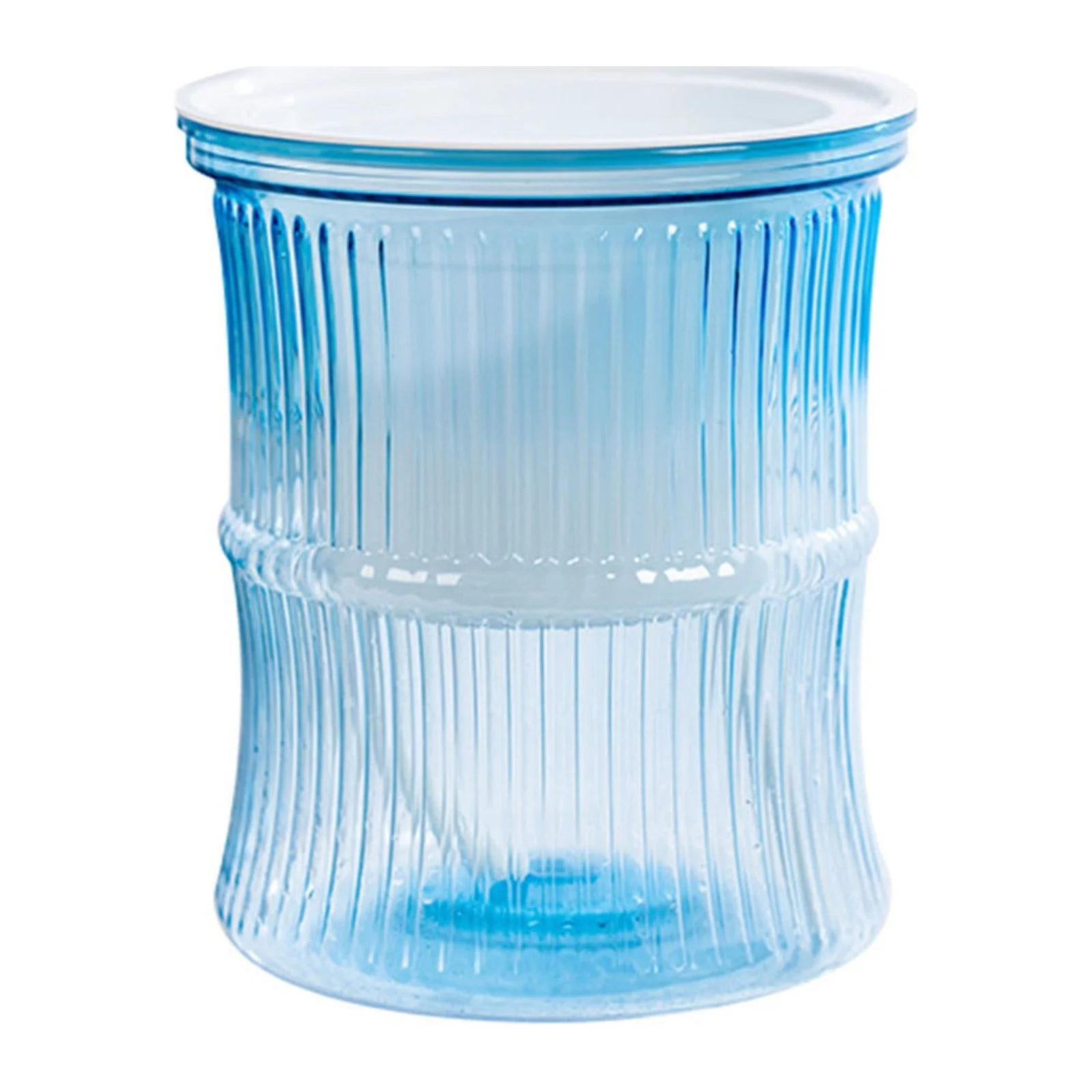 Back to School Savings! Feltree Self-absorbing Lazy Transparent Water Storage Mess Cultivation Small Potted Flower Pots, Indoor Living Room Desktop Water Storage Mess Cultivation Plastic Flowe