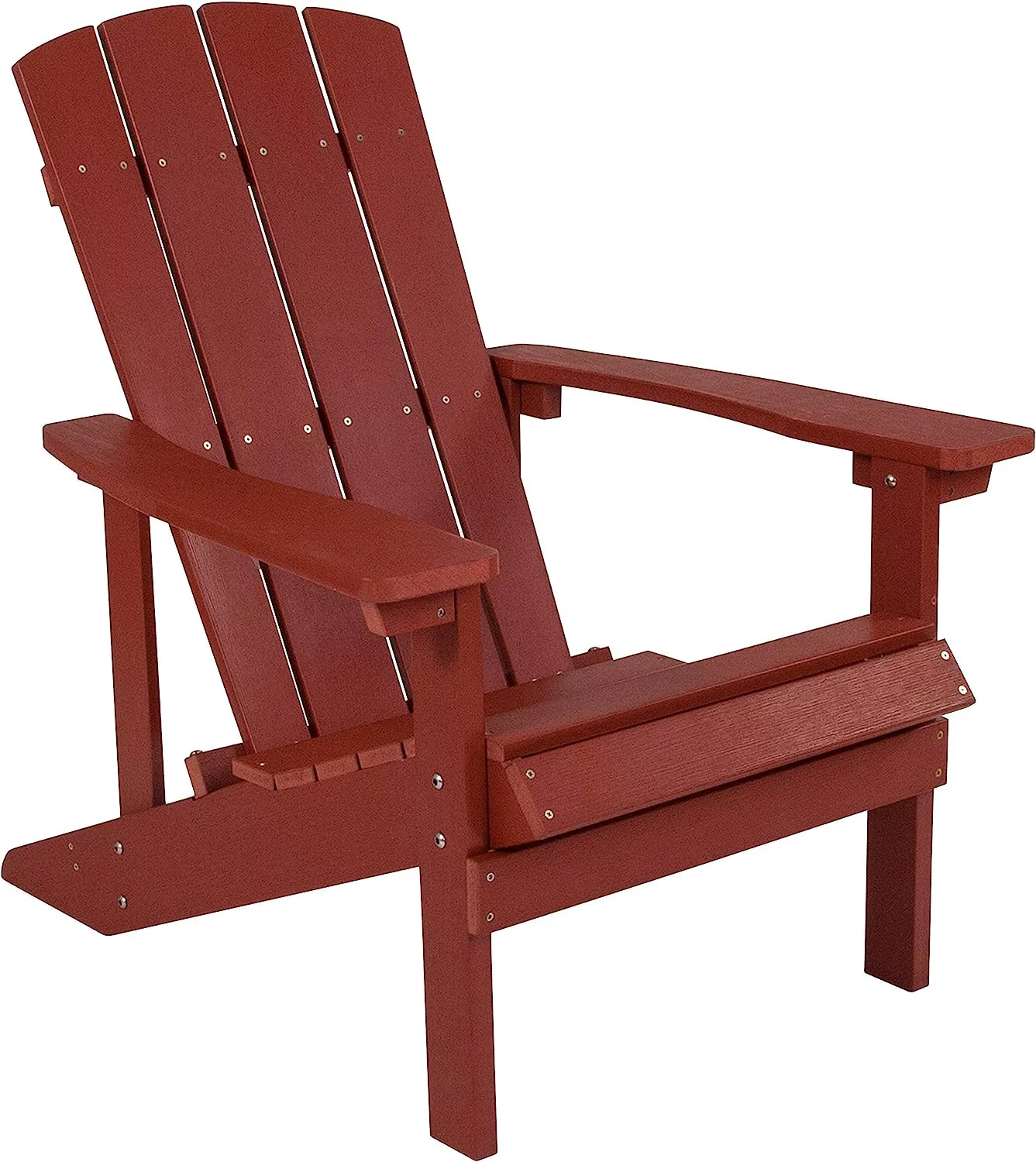 Charlestown Poly Resin Adirondack Chair - Gray - All Weather - Indoor/Outdoor