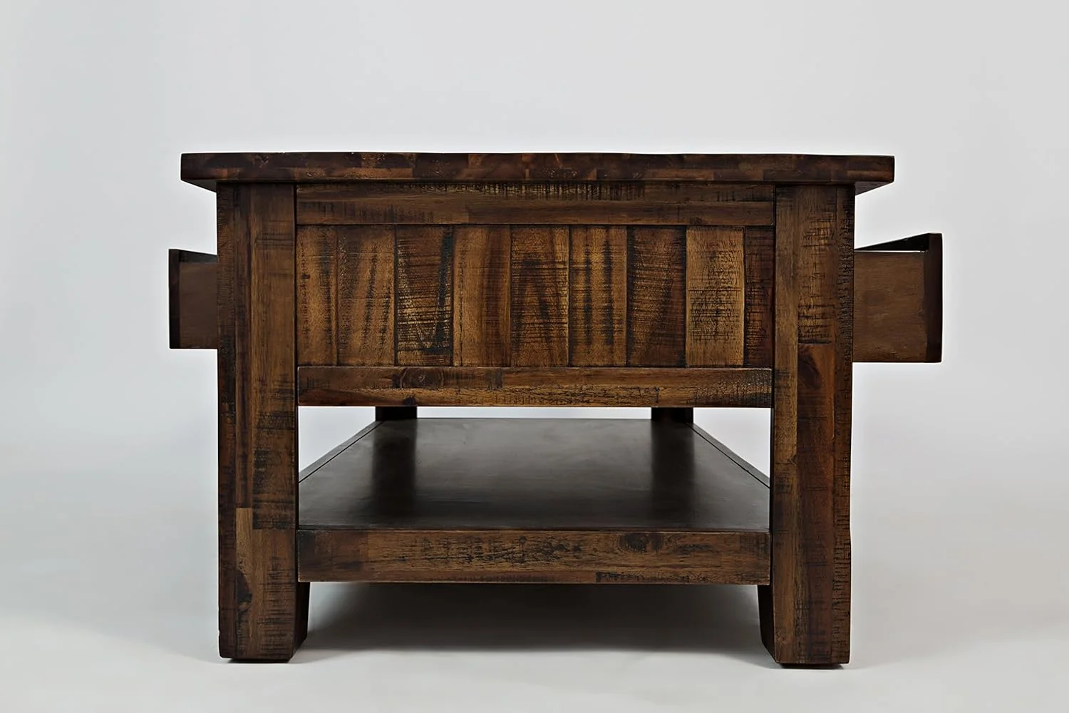 Cannon Valley Three Drawer Acacia Coffee Table