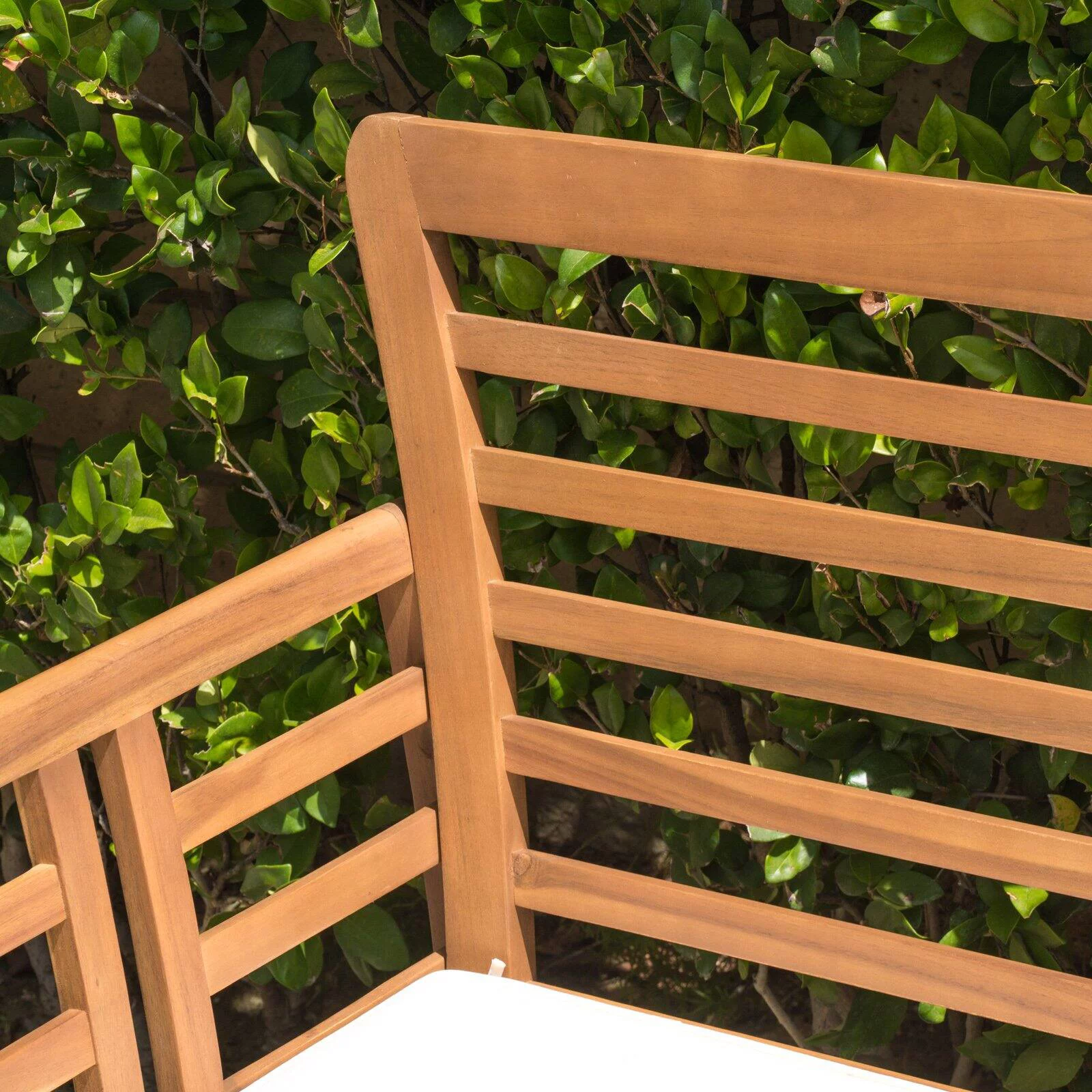 Christopher Knight Home Caydon 4-piece Acacia Wood Patio Chat Set by  Brown