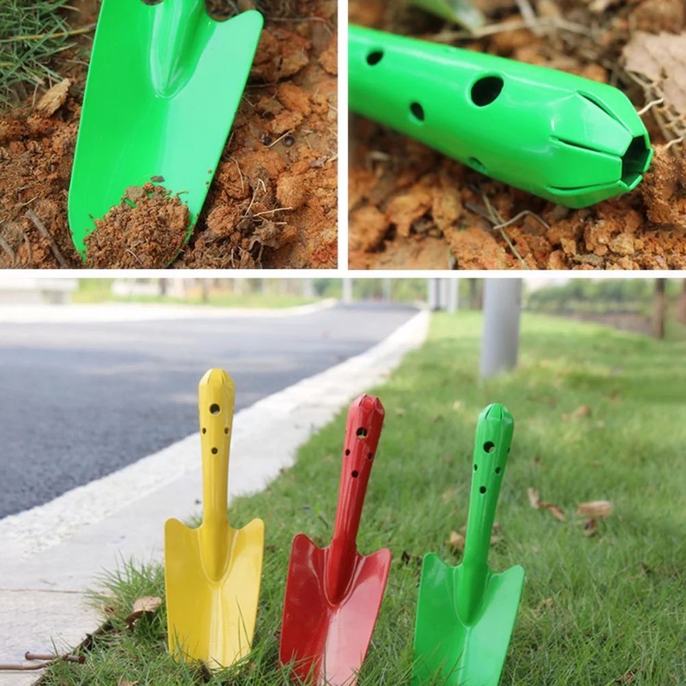 2 Pcs Flower Shovel Hand Soil Gardening Scoops Small Shovels Sturdy Iron