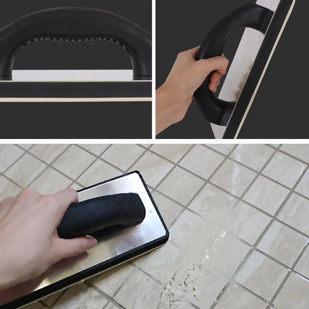 Rubber Board Mud scraper Concrete Finishing Tile Leveling Tool Adhesive Plastering Trowel Pad