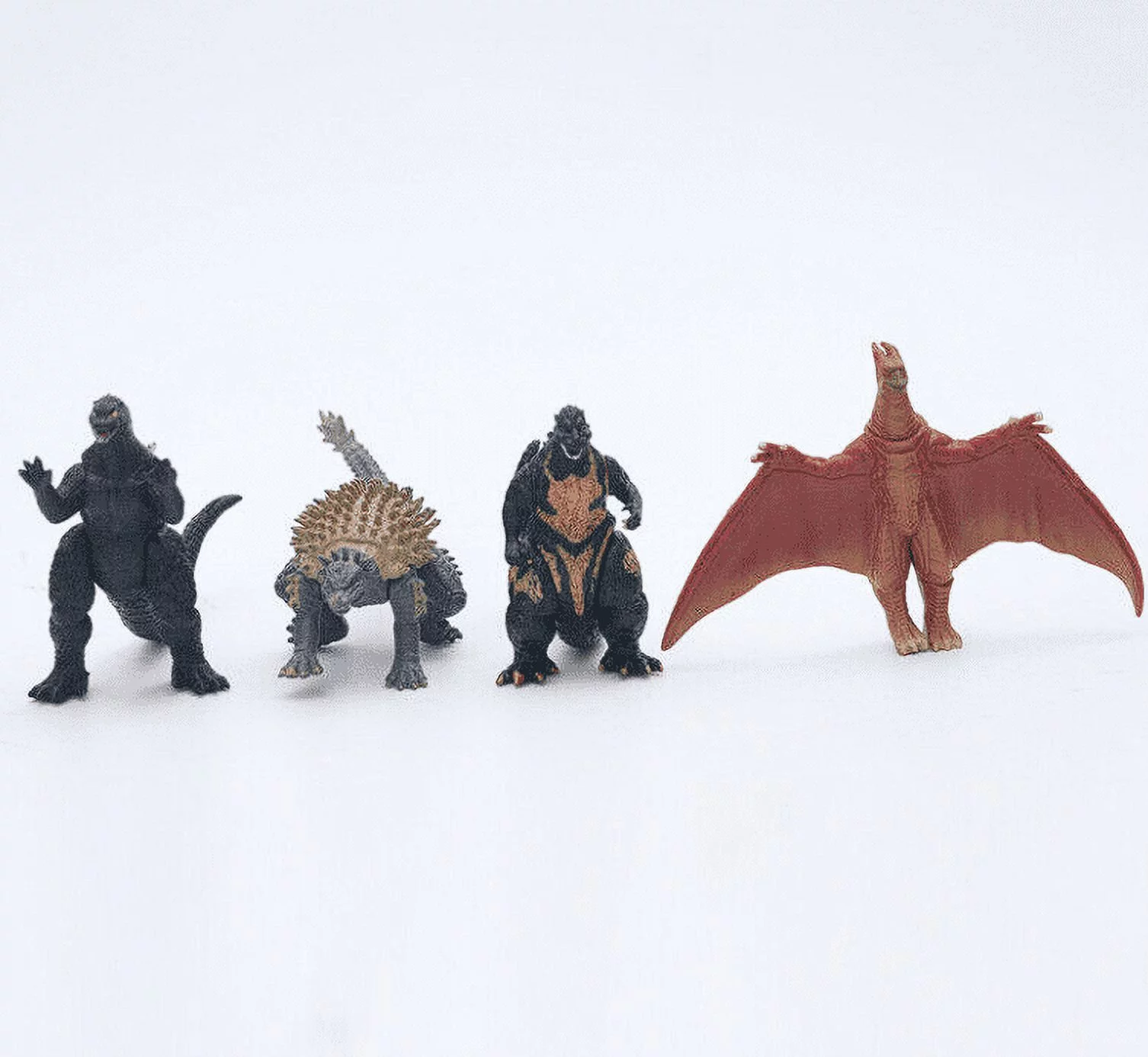 Godzilla 2 King of the Monster Mechagodzilla Gigan Anguirus 8 Pieces Action Figure