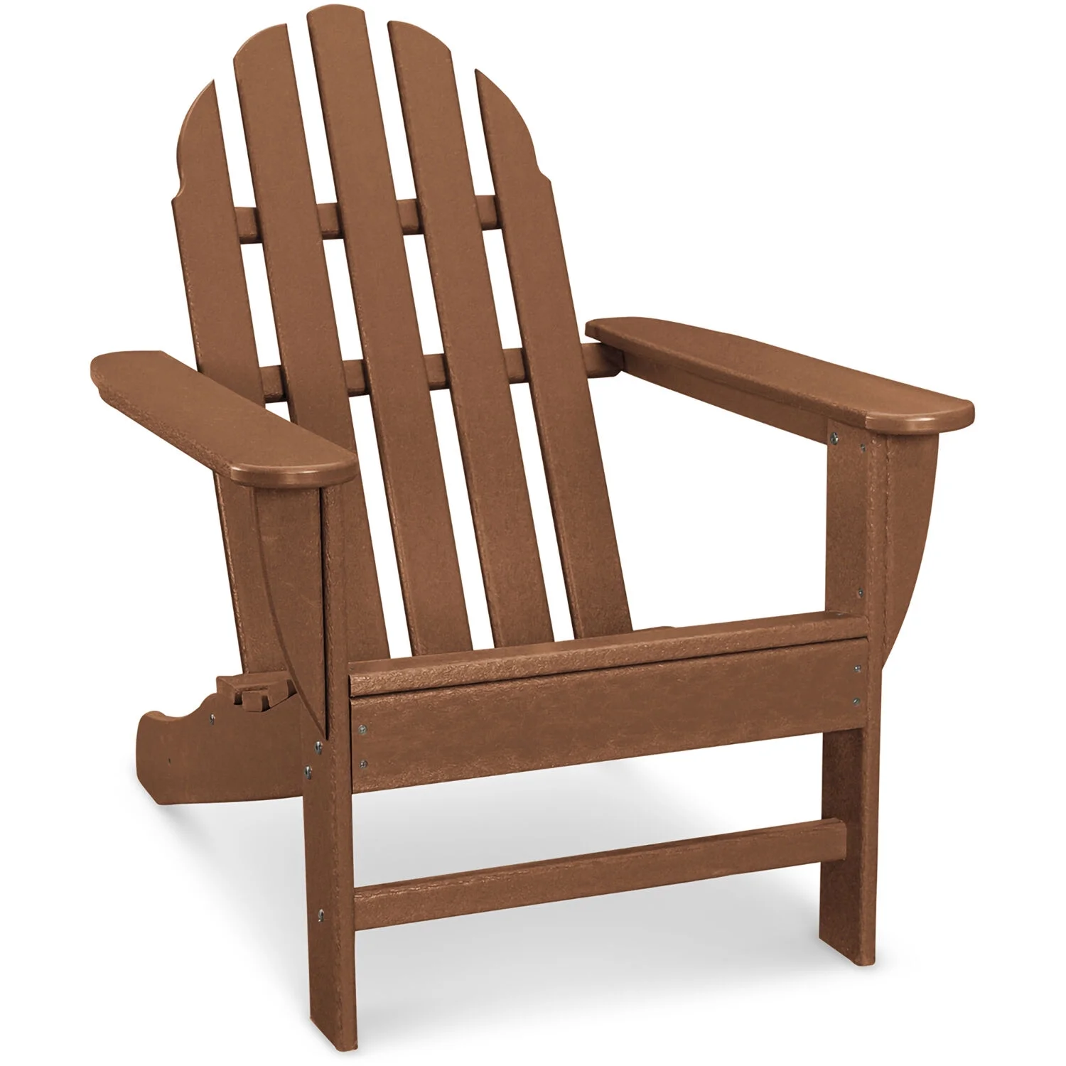 Hanover Classic All-Weather Adirondack Chair in Teak