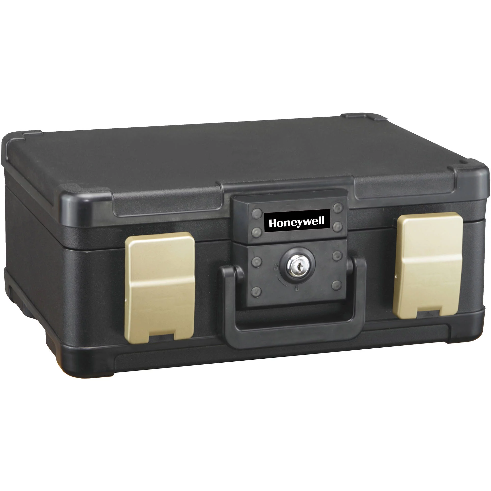 Honeywell Safes Waterproof 30-Minute Fire Chest Key Lock, Fits A4 and Legal Size 0.24 Cu ft. 1103