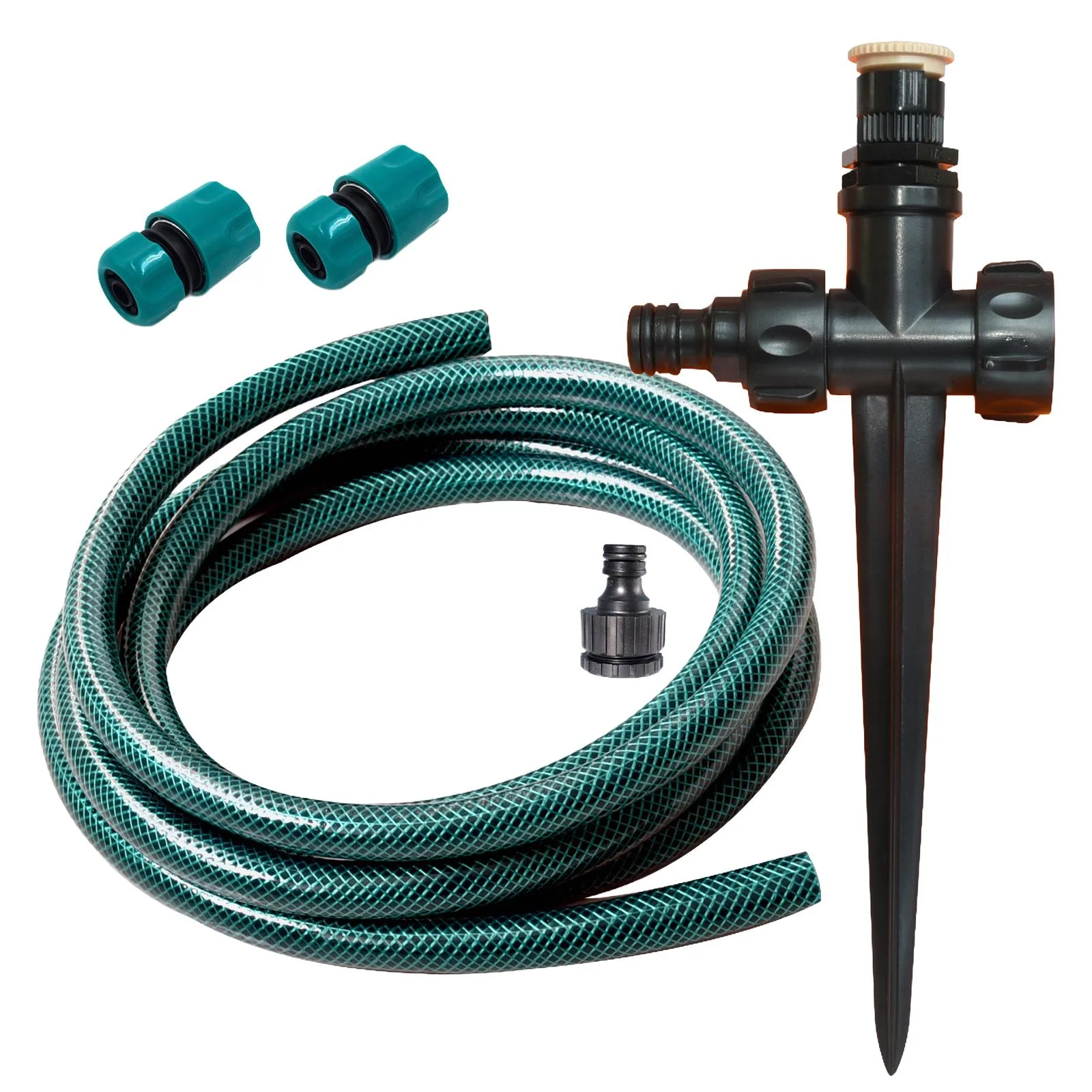 SunniMix Garden Lawn Sprinkler Automatic Garden Water Sprinkler for Lawn Outdoor Yard With 3m water pipe