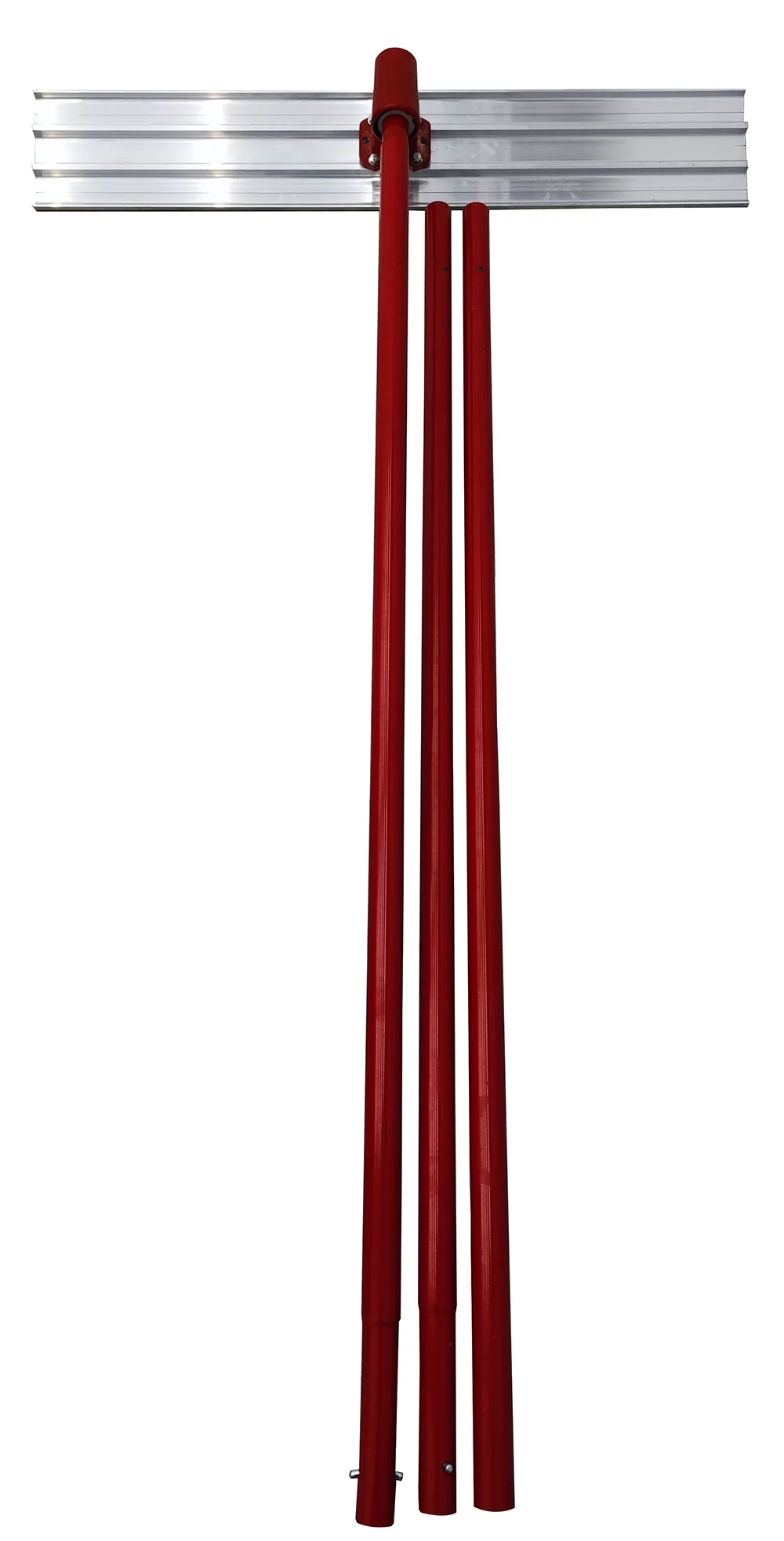 INTBUYING Concrete Trowel Finishing Cement Pavement Push Pull Tools Smooth Finish Trowel Stainless Steel 47.2Inch