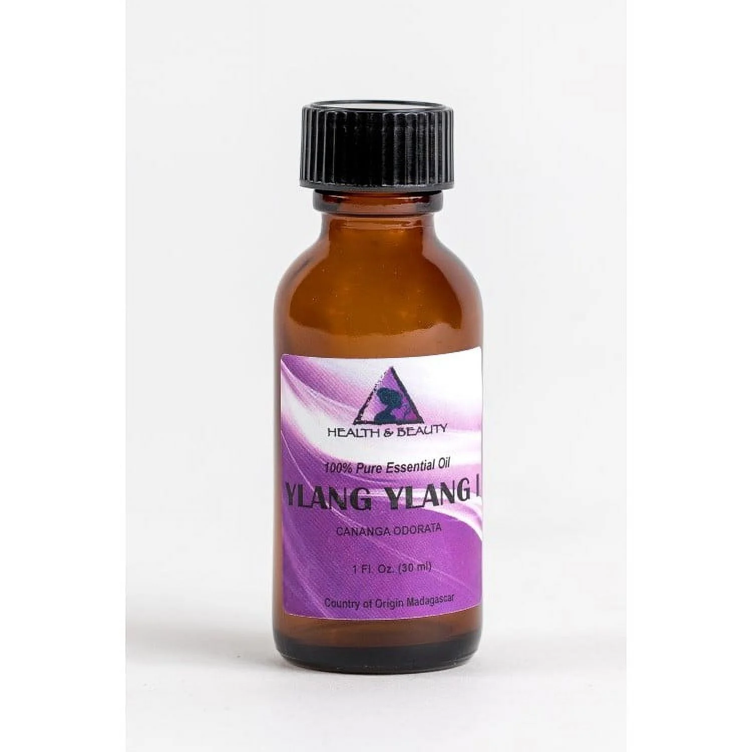 YLANG YLANG ESSENTIAL OIL ORGANIC AROMATHERAPY PURE GLASS BOTTLE 1 OZ, 30 ml