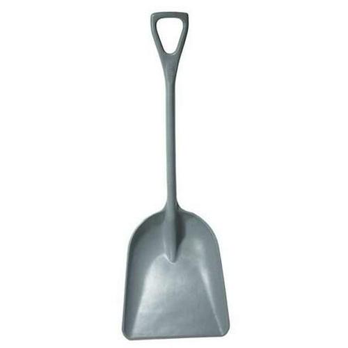 Industrial Shovel, 14 in W, Gray