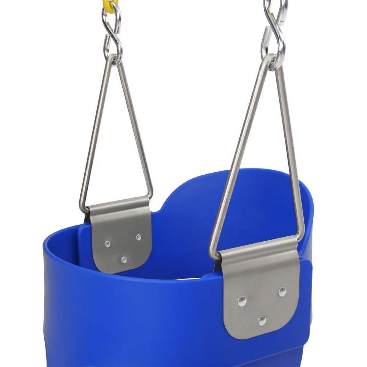 Burufy Swing Set Stuff Highback Full Bucket Swing Blue