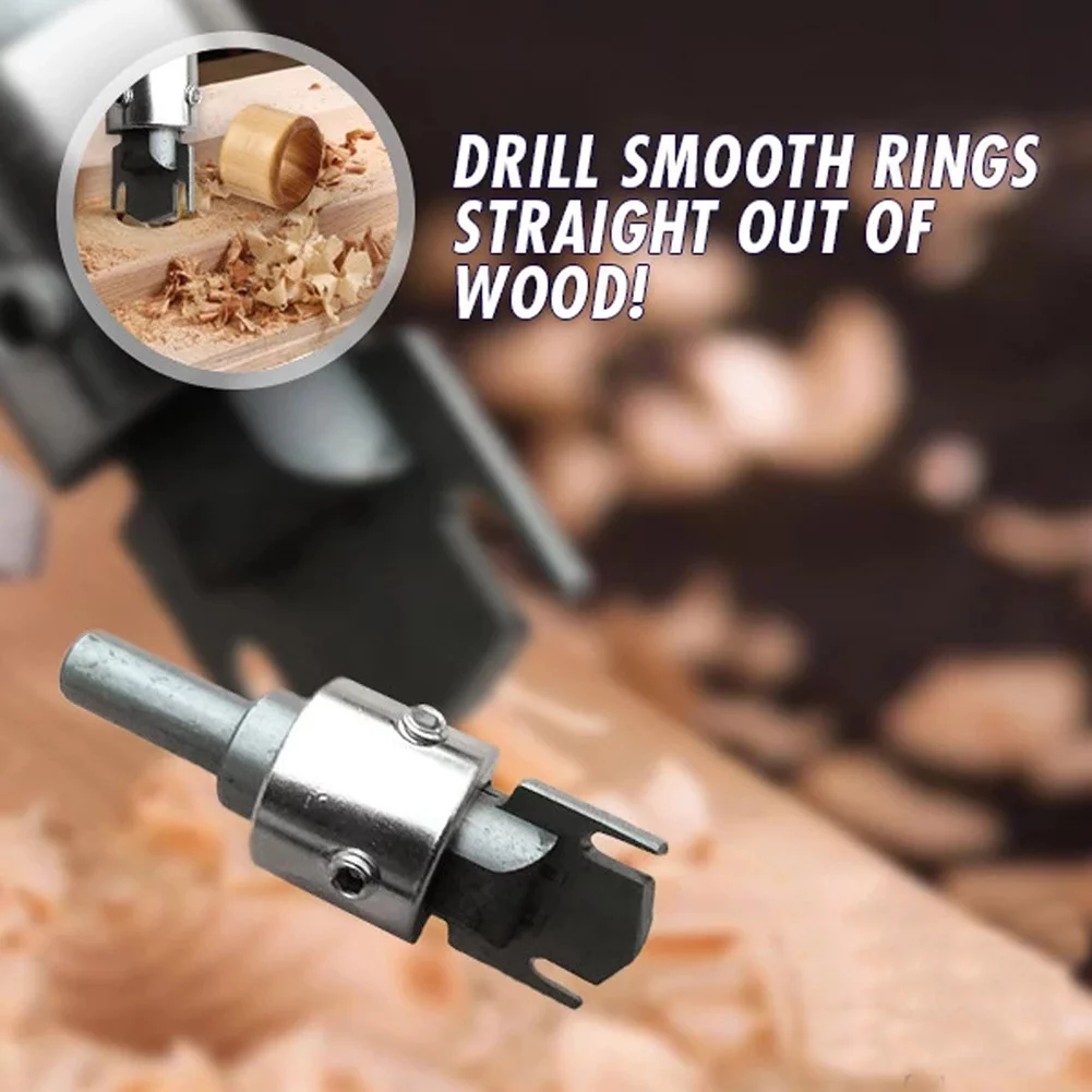 Multifunction Wooden Thick Ring Maker High Speed Steel Drill Wood Tools Spade Drill Bits Household Garden Tools