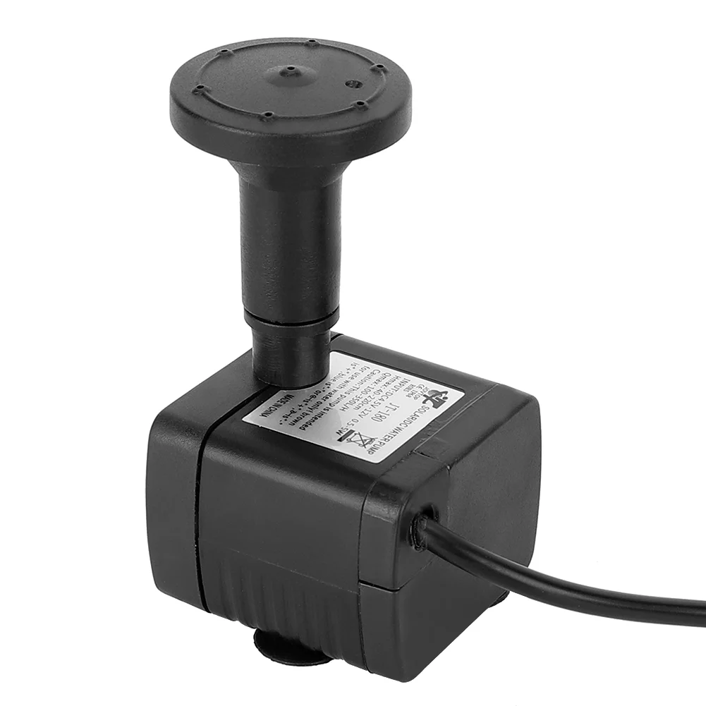 Uadme 1.4W Solar Powered Panel - Submersible Water Panel Fountain Pump Pond Pool Fountain Kit