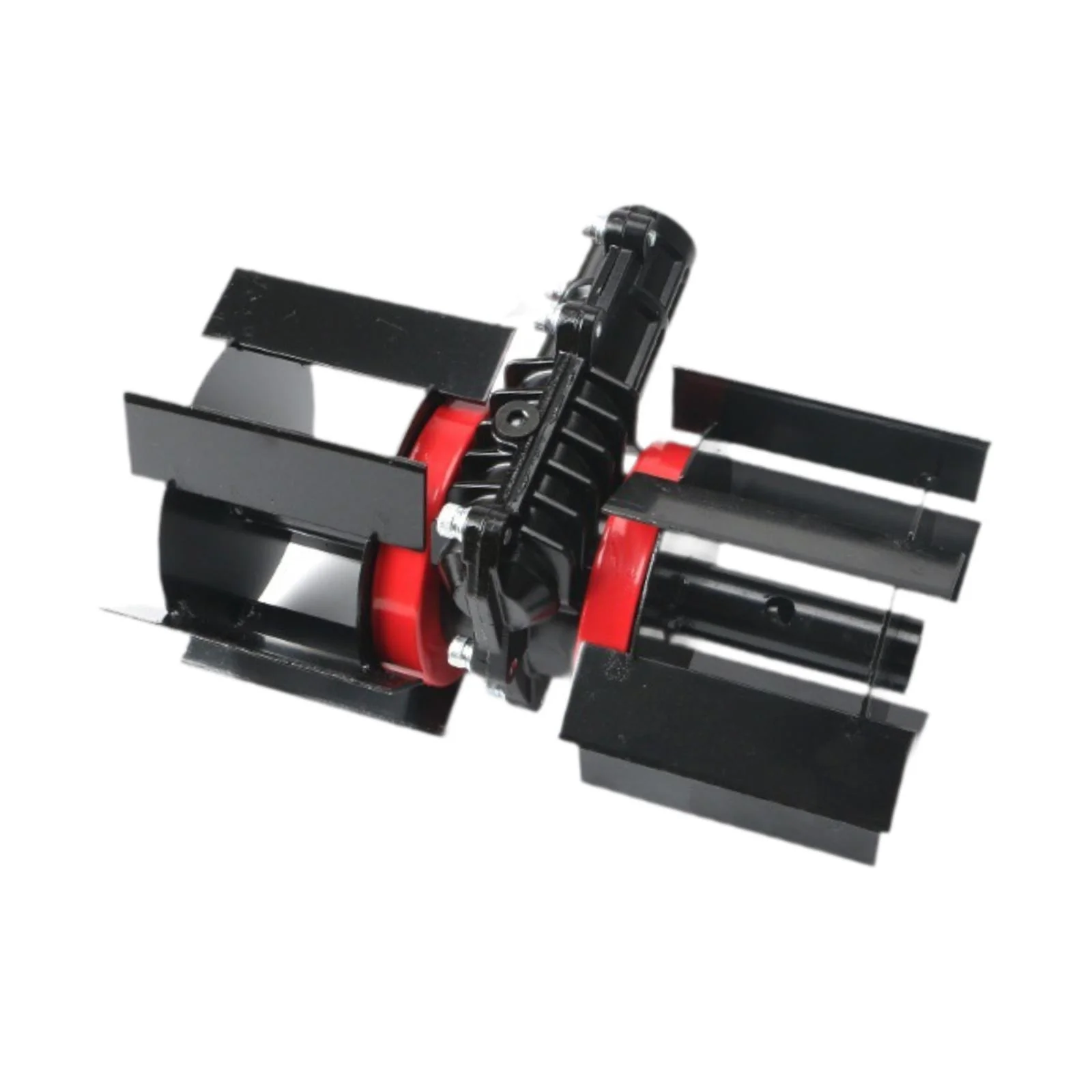 figatia Rotary Cultivator Tool Soil for Soil Mixing Garden Weeder Garden, Hand Tiller for Loose Soil Greenhouses Tea Gardens 28cmx15cm