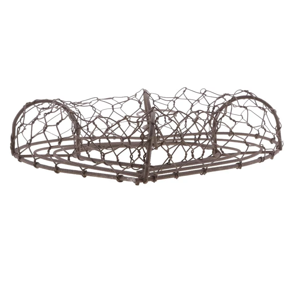 Heart Succulents Pot Hanging Planter Plant Holder Basket Made of Iron Wire