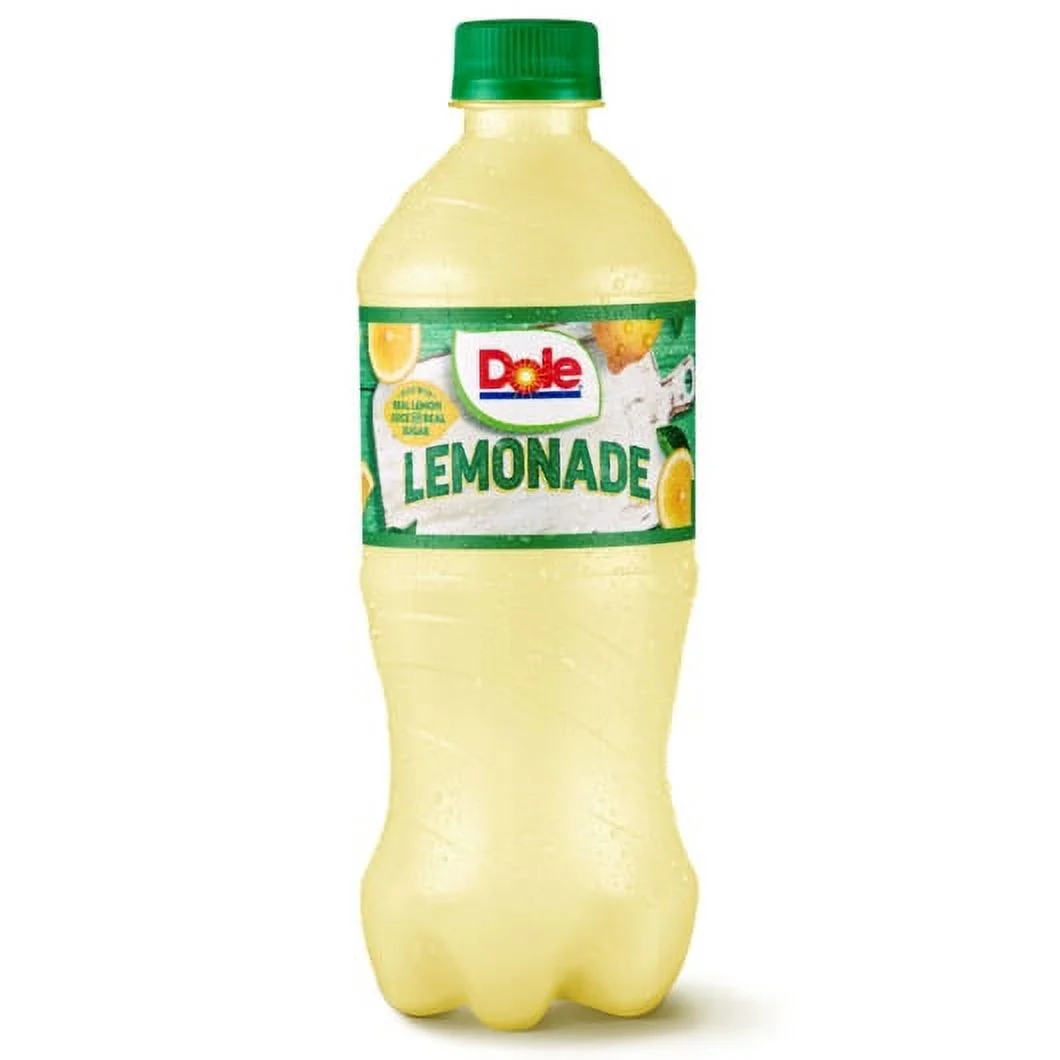 Dole lemonade, 20 oz Bottles - 24 Pack