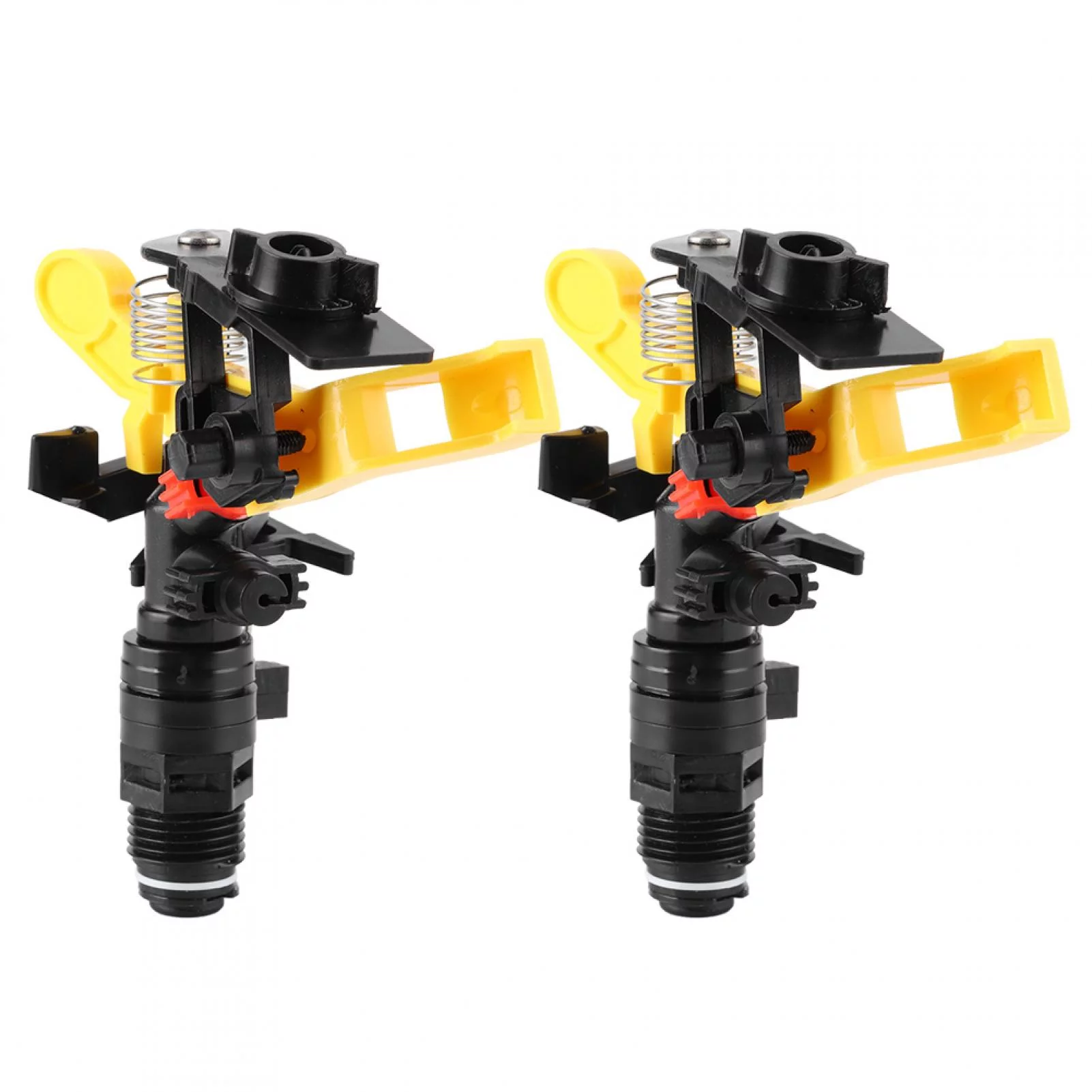 Garden Irrigation 2Pcs Male Thread G1/2 Garden Lawn Rotating Irrigation Sprinkler Watering Sprayer Nozzle