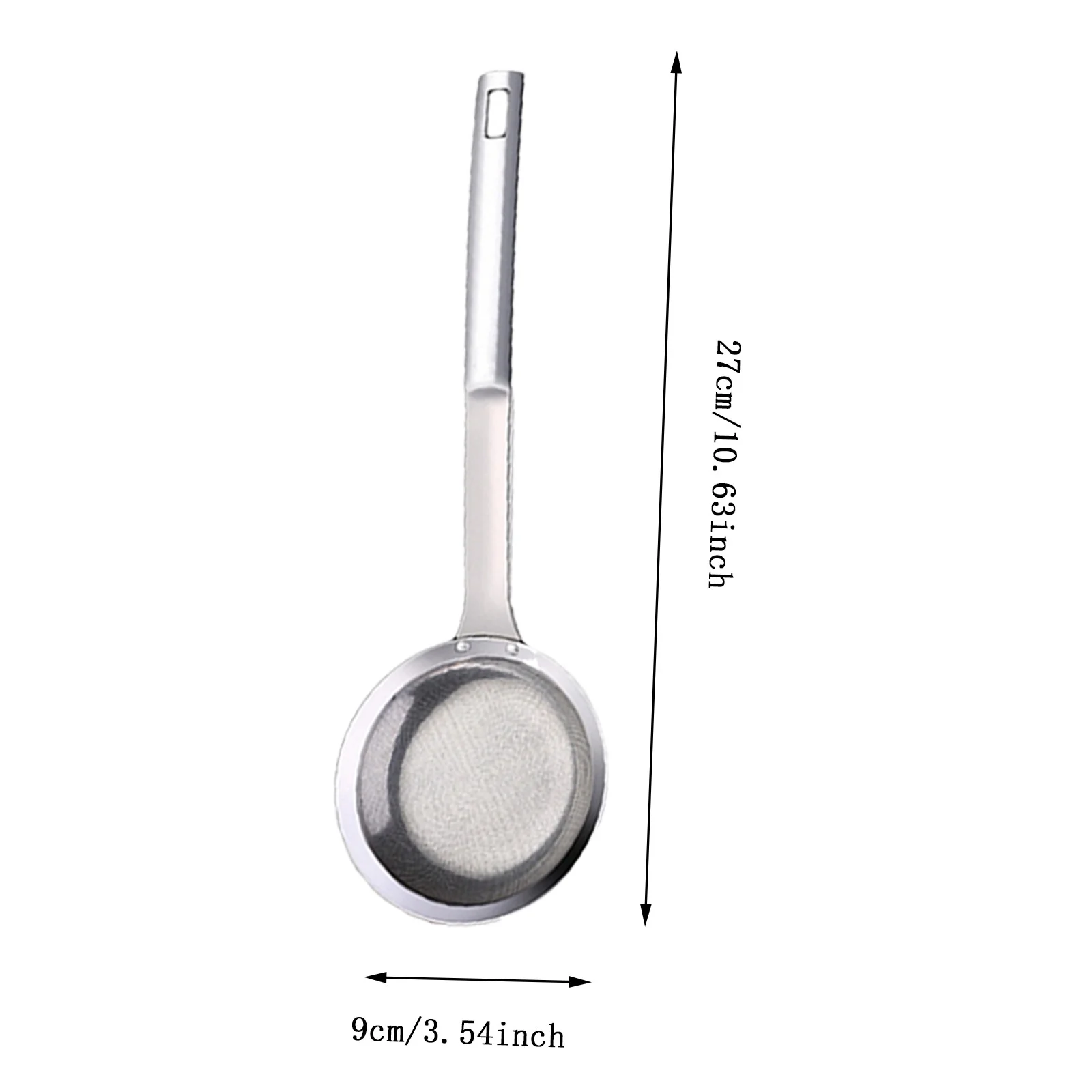 Tea Filters Fine Mesh Sieve Cooking Fine Strainers Slotted Mesh Strainer Mesh Stainless Steel Coffee