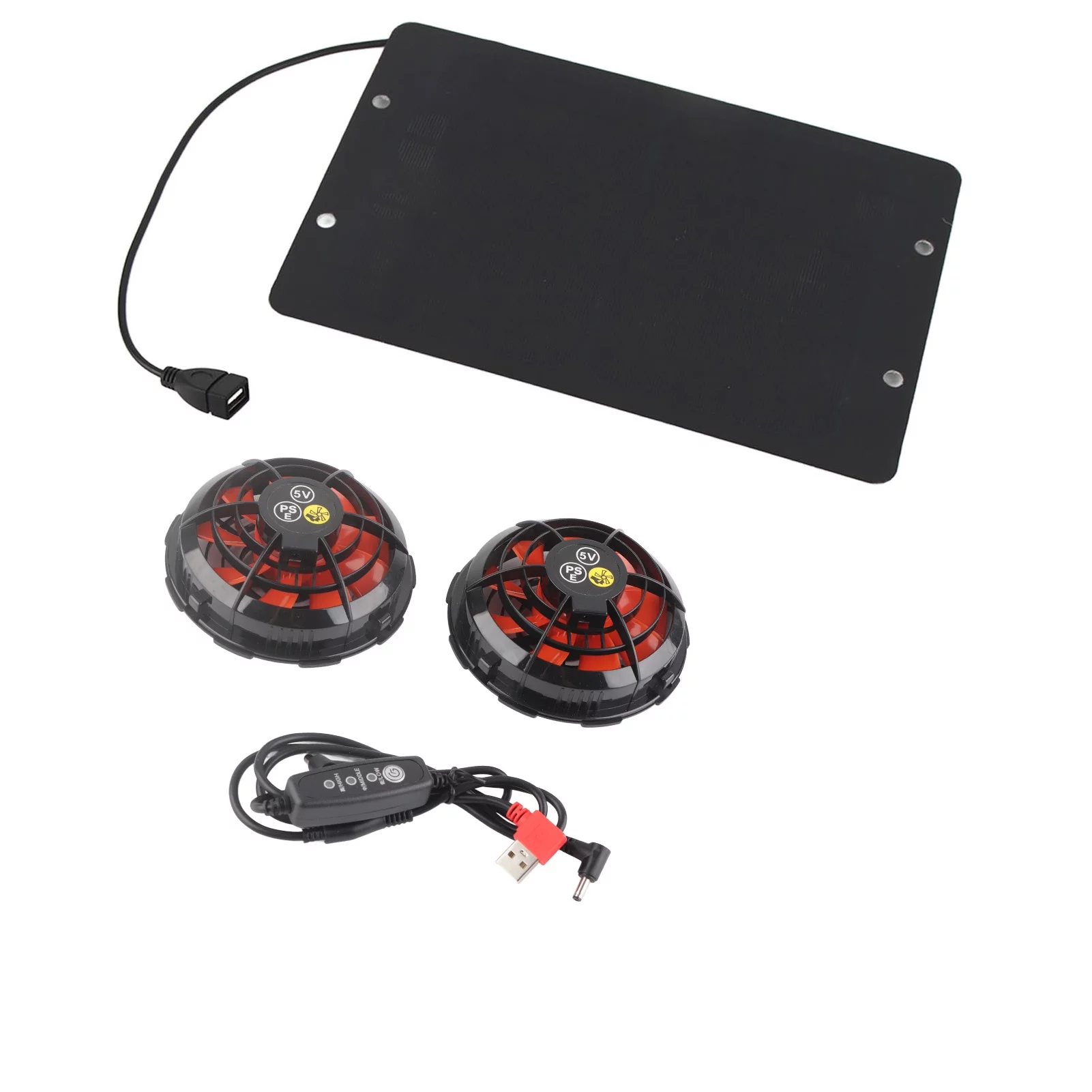 10W Solar Fan, Solar Powered Fan IPX7 Waterproof Shed Chicken Coop Outdoor Greenhouse Import Export Exhaust Fan