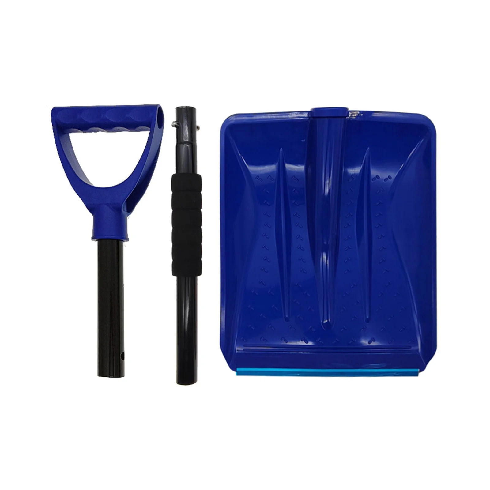 Snow Shovel for Driveway, Car Snow Shovel with Handle and Large Capacity for Snow Removal - Portable Shovel for Camping Home Garden