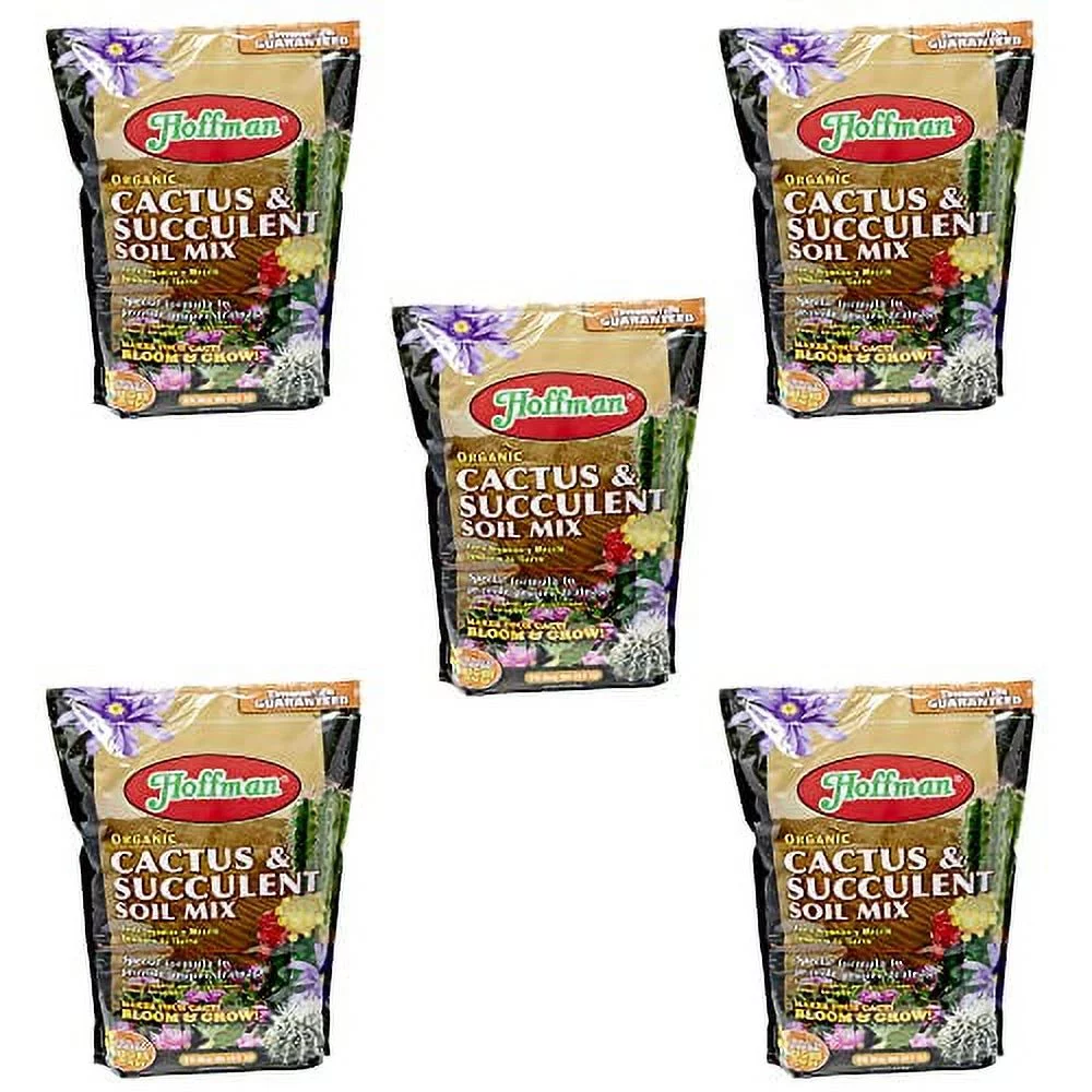 10410 Organic Cactus and Succulent Soil Mix, 10 Quarts (5)