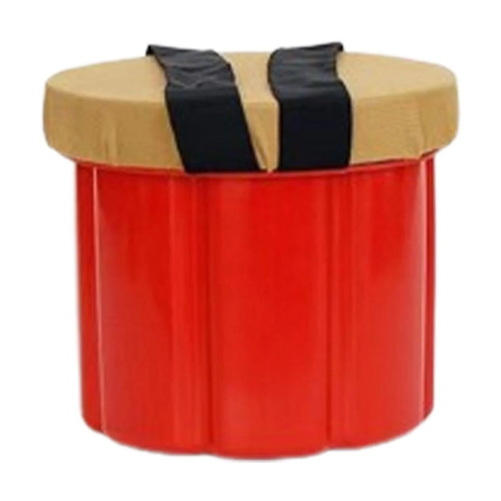 jicheng Farm Work Stool Compact Gardening Hip Cushion Stool for Lawn Backyard Picnic Height 20cm