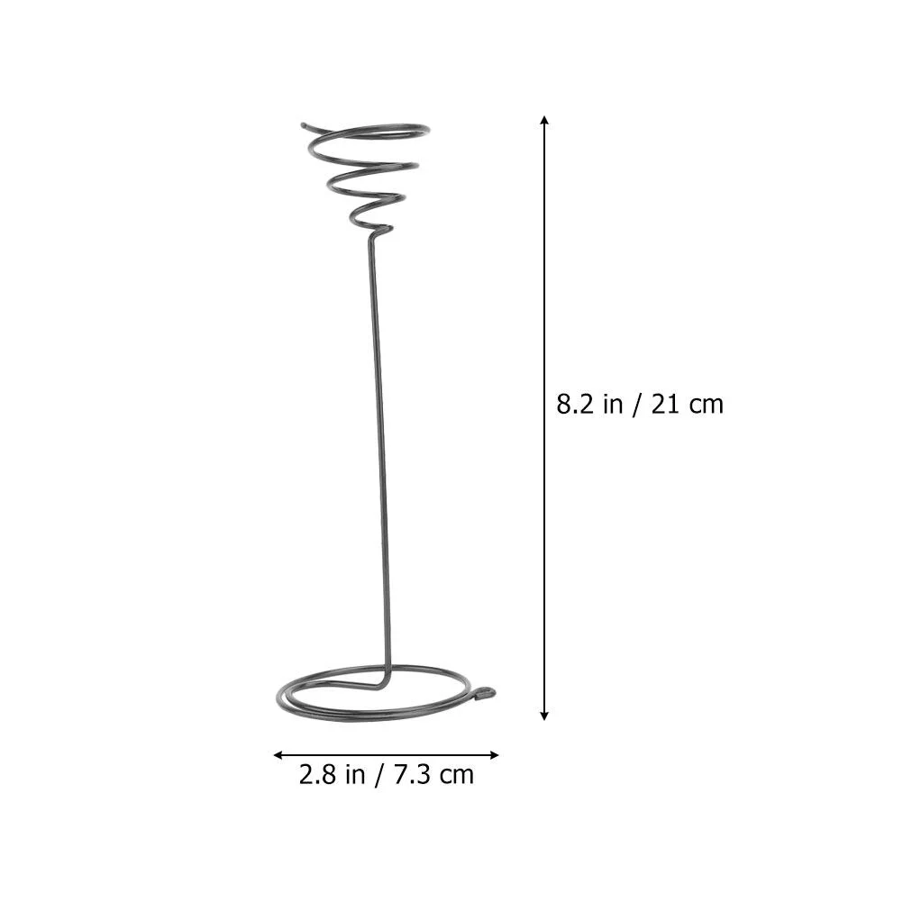 6pcs Stainless Steel Plant Racks Air Plant Holder Air Plant Display Stand Tabletop Planter