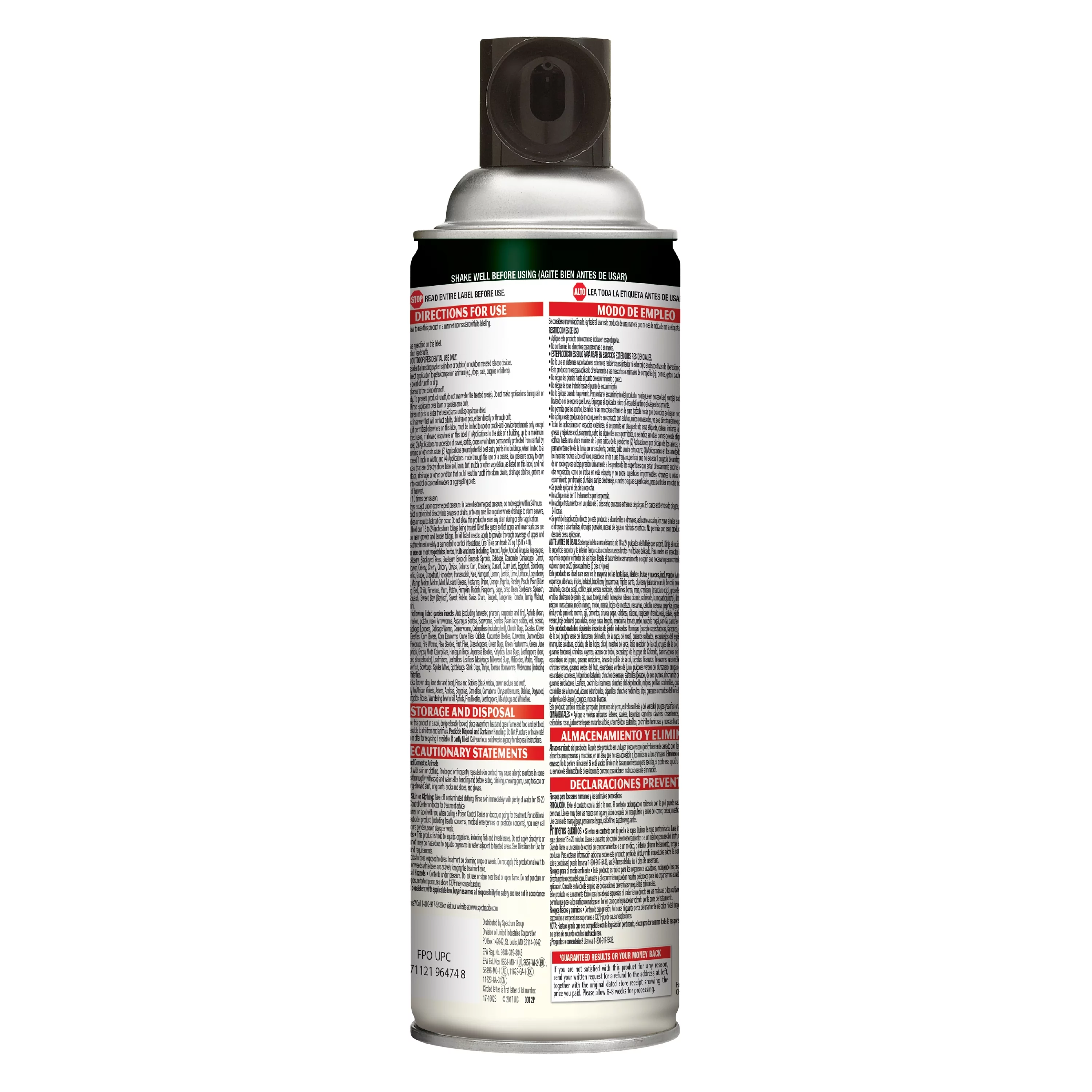 Spectracide Triazicide Insect Killer For Landscapes & Gardens Outdoor Fogger 16 Ounces