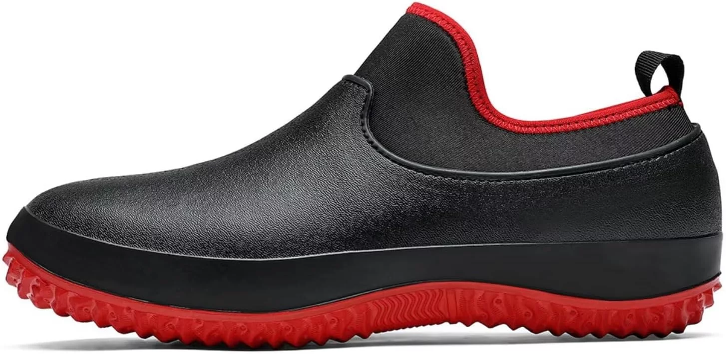 Men's Waterproof Gardening Rain Boots Unisex Garden Shoes Outdoor Footwear for Camping Lawn Care and Yard Work