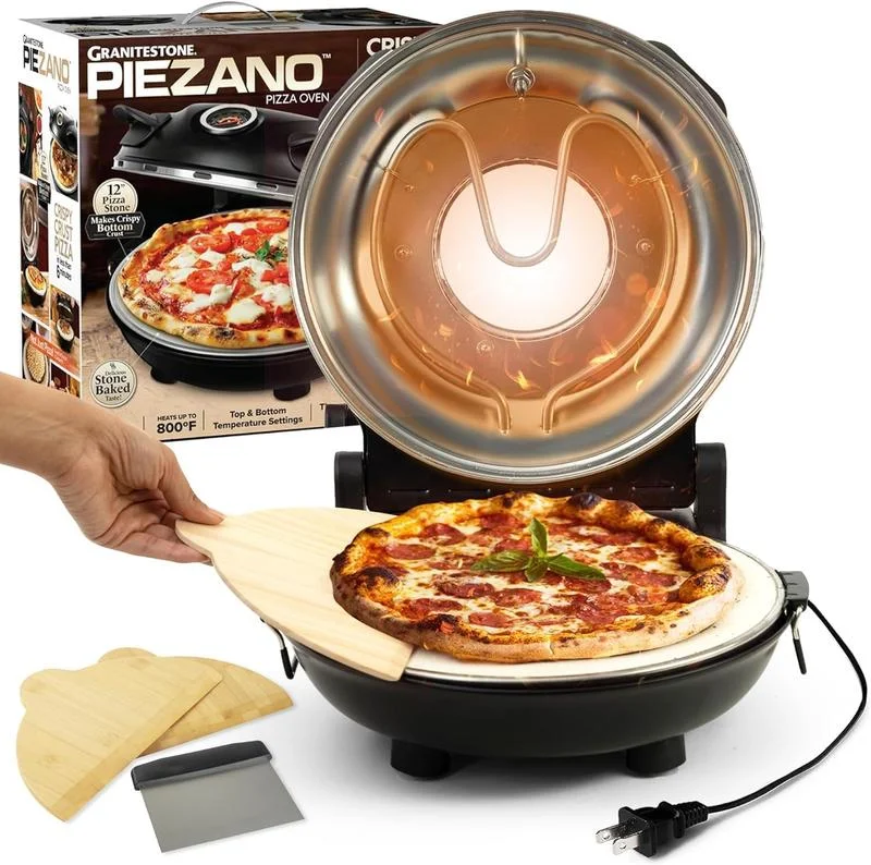 Piezano Pizza Oven - Countertop Brick Oven Pizza Home Decor  Kitchen