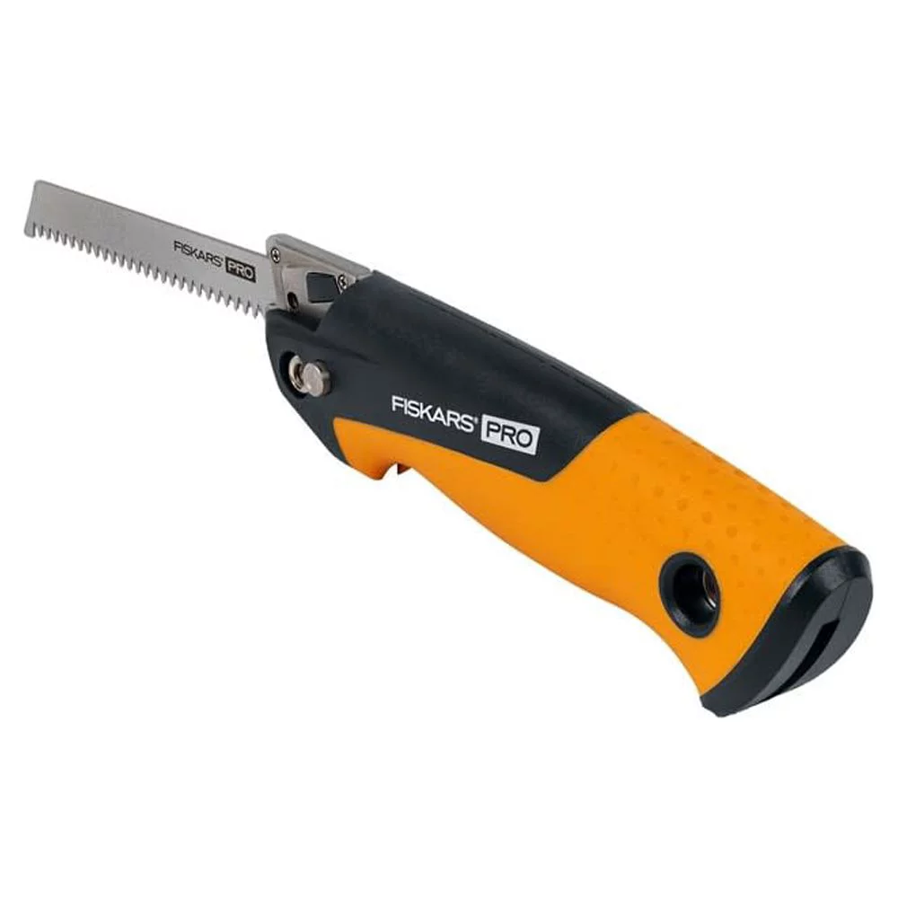 Fiskars Hand Saw,6 in Blade L,Metal/Wood  730400-1001