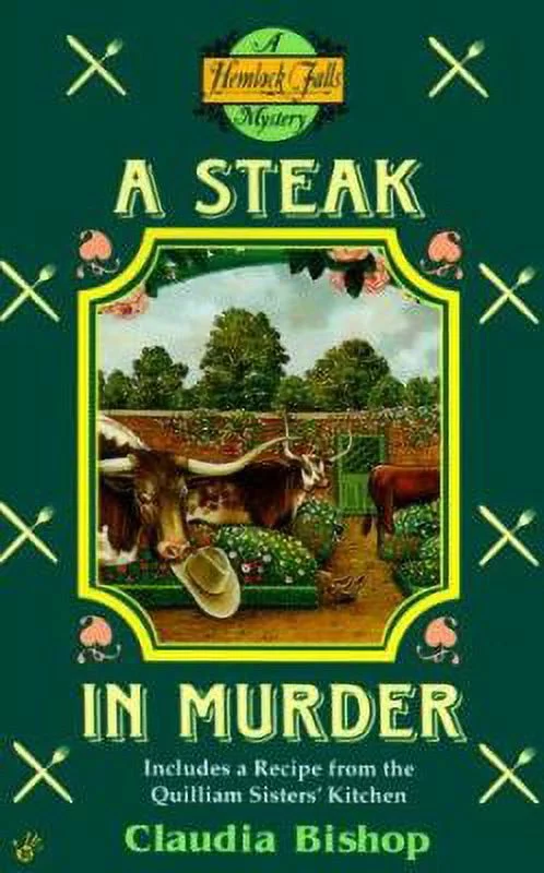 A Steak in Murder (Hemlock Falls Mystery) Paperback - USED - GOOD Condition
