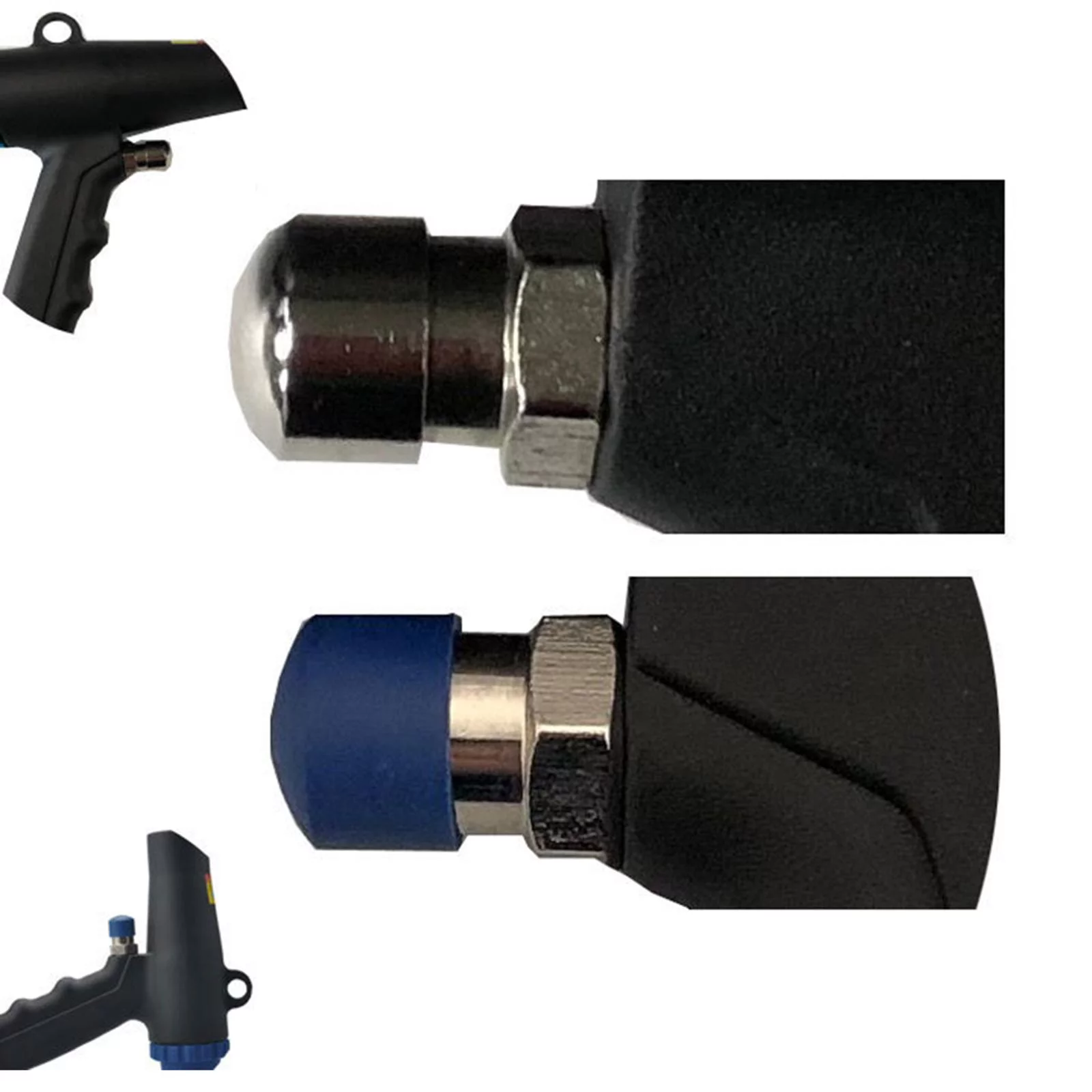 Vacuum Duster Blower Triggers Portable Dust Blower Vacuum Cleaner Tool 2 in 1 Compressor Compressed