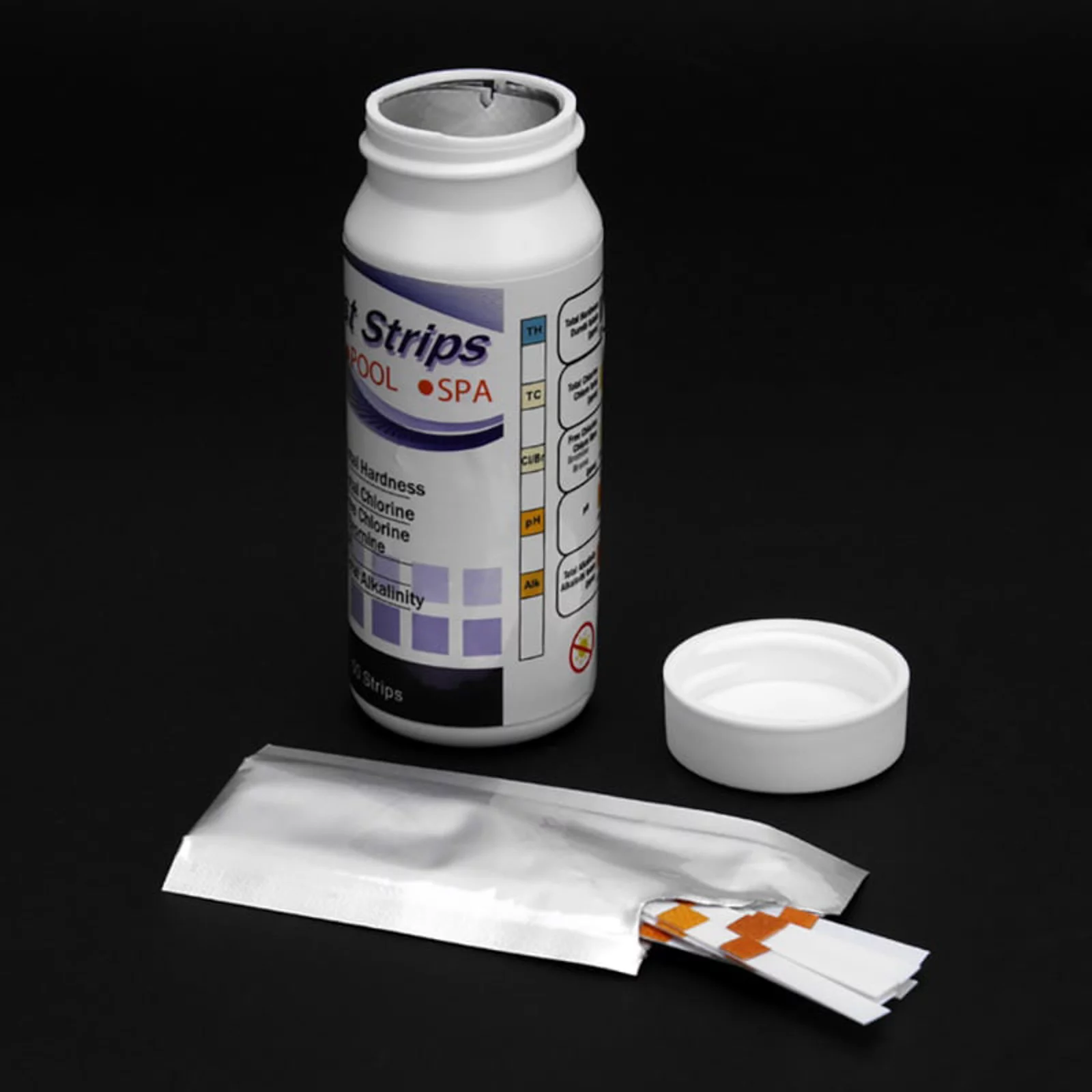 YHAIOGS Swimming Pool Test Strip 5 In 1 Water Hardness Testing tool Set PH Alkalinity