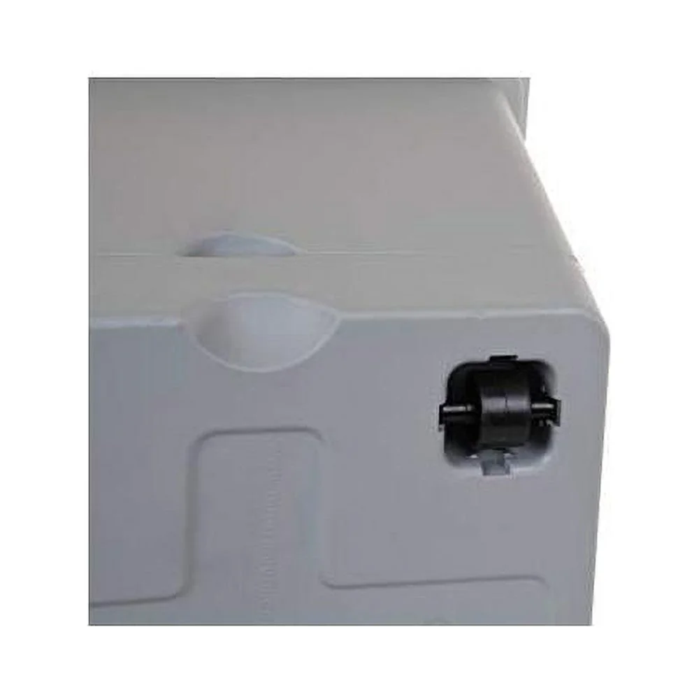 Garden w/Wheels, Large (14.5inW x 15inH), (Grey) - Colorful, Flower , Planter