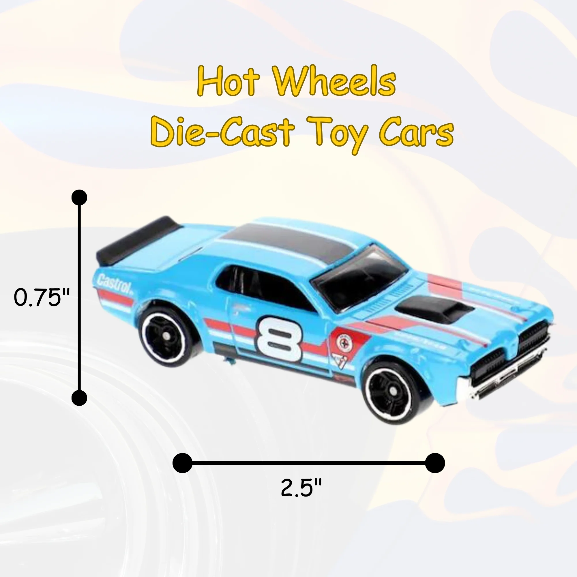 Die-Cast Toy Cars, 2.5x.75 in Collectibles Stocking Stuffer Christmas Birthday Party Thanks Giving Halloween Gift Idea Collection Display Playsets Children Racing Kids Fun Truck Vehicle Toys Miniature