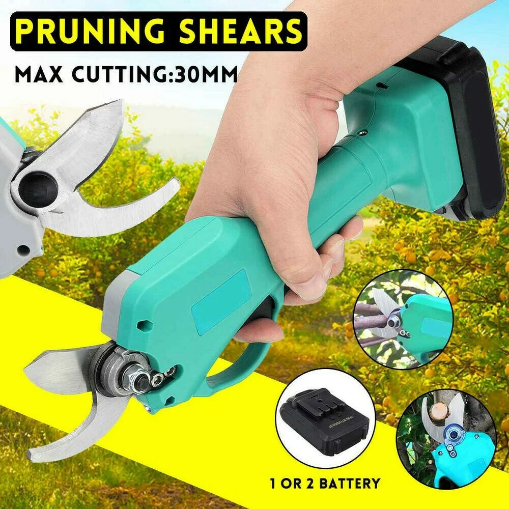 Electric Pruning Shears, Cordless Pruner, Battery-Powered Pruning Shears