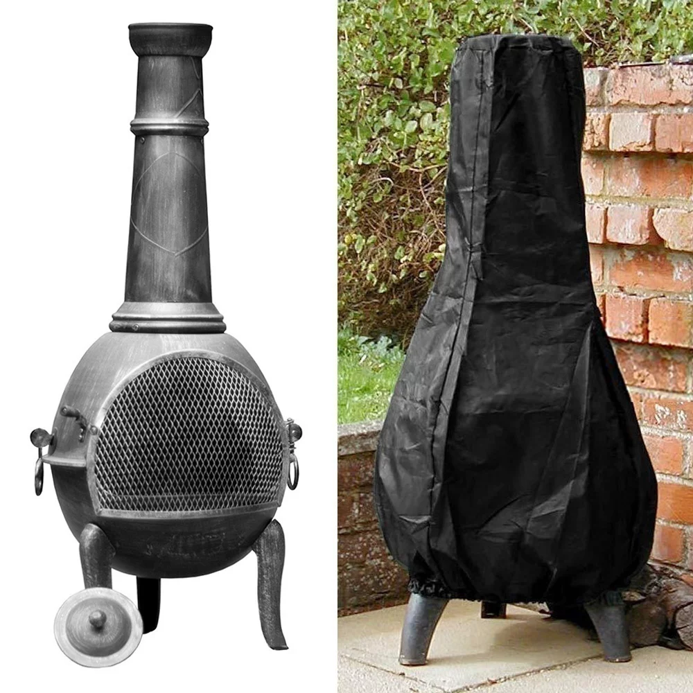 Heay Duty Water Dust Proof Large Chimnea Chiminea Coer Rain Protector Outdoors