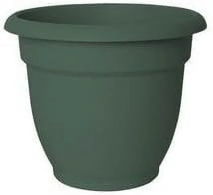Ariana Planter, Plastic, Self-Watering, Bell Shape, Living Green, 12-In.