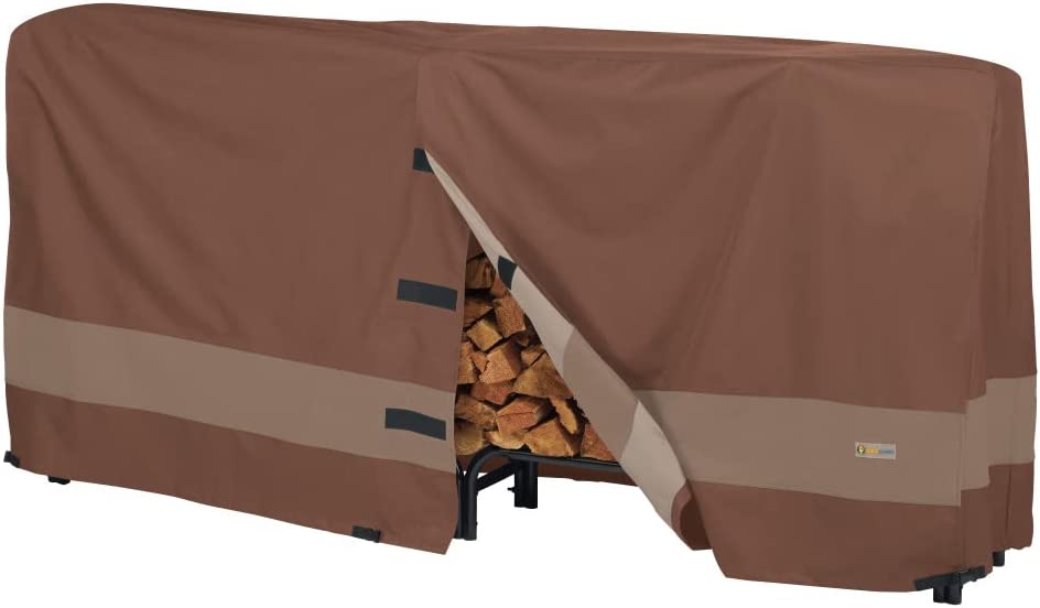 Ultimate Waterproof 98 Inch Log Rack Cover, Outdoor Patio Cover